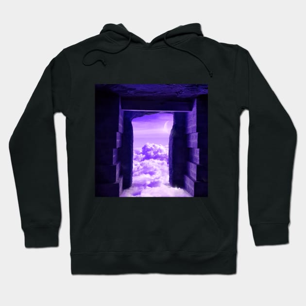 A Cave Filled With Clouds Hoodie by Elysian Vision